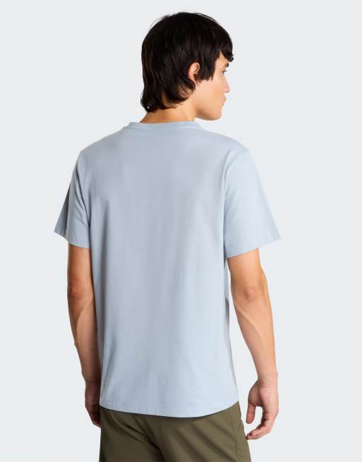 The North Face Evolution simple dome regular t-shirt in frost grey/tnf black, 2 of 4