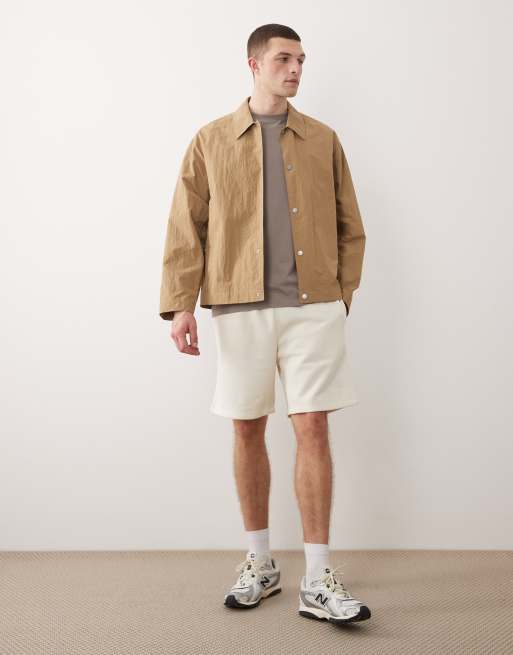 The North Face Evolution Simple Dome shorts in cream, 2 of 5