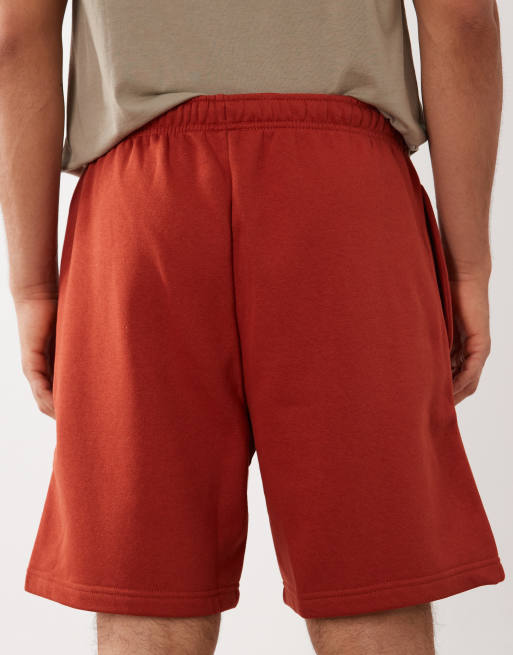 The North Face Evolution Simple Dome shorts in dark red, 5 of 5