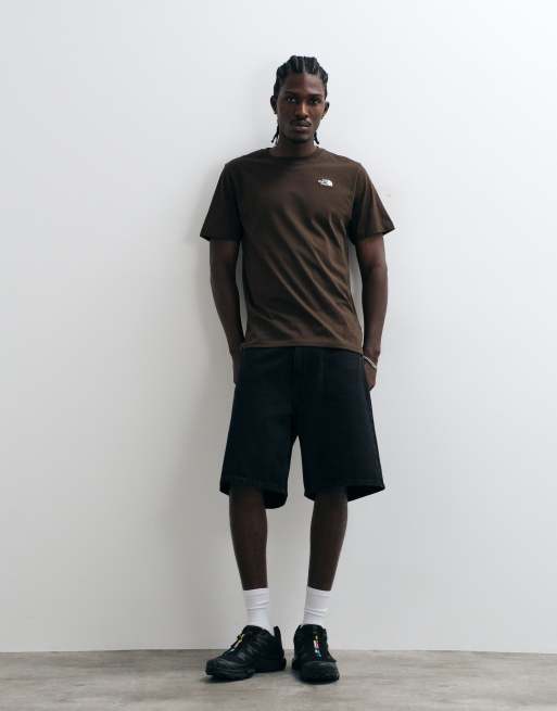 The North Face - Evolution Simple Dome - T-shirt a maniche corte marrone scuro, 4 di 5