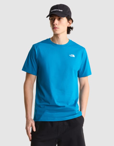 The North Face - Evolution Simple Dome - T-shirt classique à manches courtes - Bleu cendré et blanc tnf - view 1