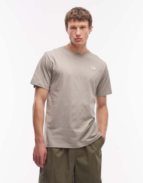 The North Face – Evolution Simple Dome – T-Shirt in Grau mit Logo - view 1