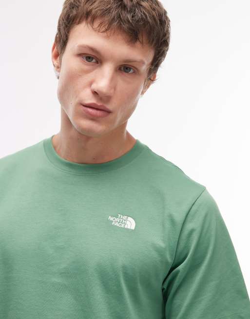 The North Face – Evolution Simple Dome – T-Shirt in Grün mit Logo, 5 von 5