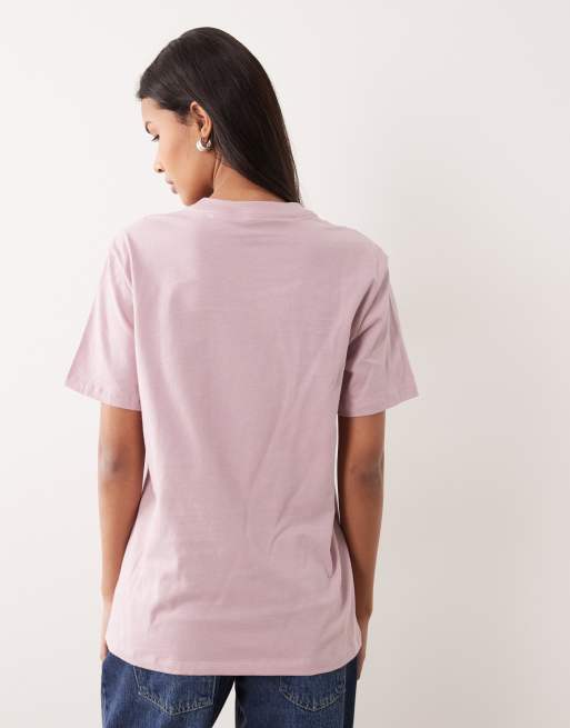The North Face Evolution Simple Dome t-shirt in light pink, 4 of 4