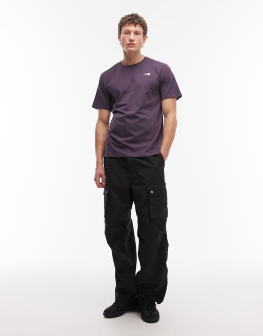 The North Face – Evolution Simple Dome – T-Shirt in Lila mit Logo , 2 von 5