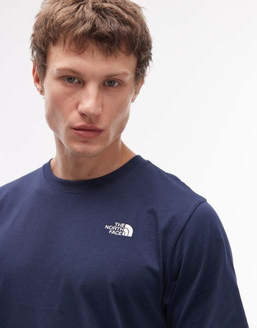 The North Face - Evolution Simple Dome - T-shirt met logo in marineblauw, 5 van 5