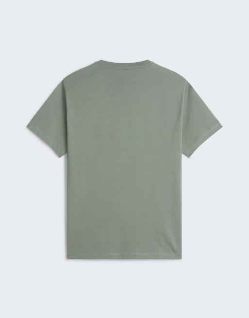 The North Face Evolution Simple Dome T-shirt regular in verde agave/bianco TNF, 4 di 4