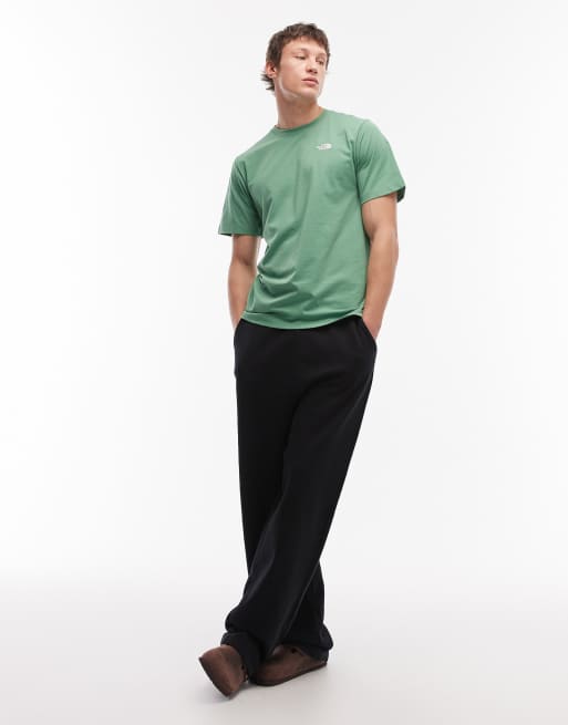 The North Face - Evolution Simple Dome - T-shirt verde con logo, 2 di 5