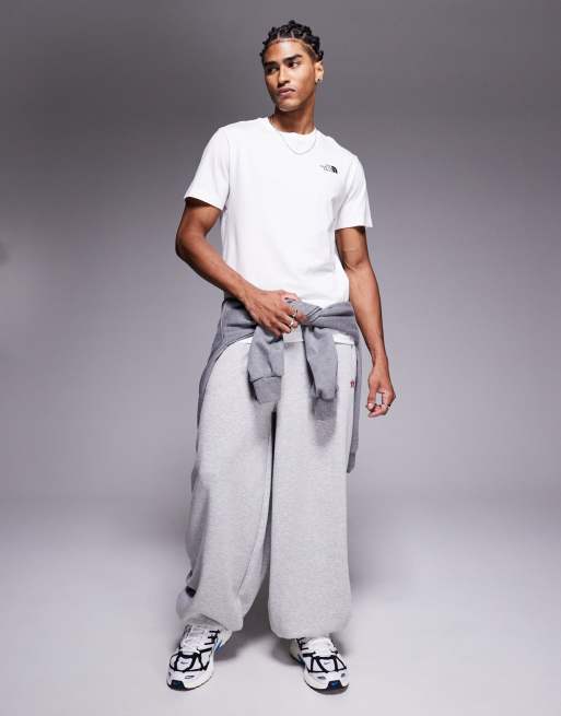 The North Face Evolution sketch back print t-shirt in white
