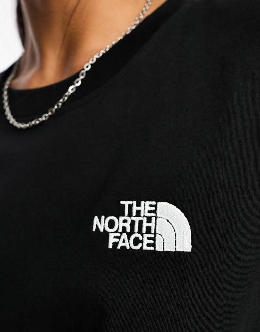 【THE NOTRH FACE】 STITCH DYEING S/S R/TEE‐BLACK Camiseta Unissex Garment Dye Tee Preta | The North Face