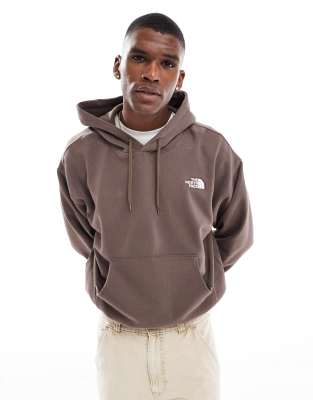 THE NORTH FACE EVOLUTION VINTAGE HOODIE IN BROWN