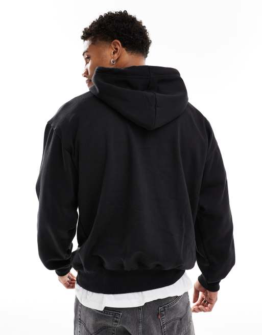 The North Face Evolution Vintage pullover hoodie in black ASOS
