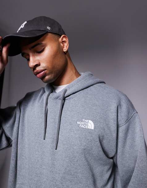 The North Face Evolution Vintage pullover hoodie in medium gray - view 1