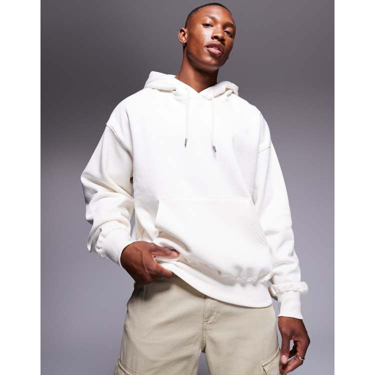 North face vintage white hoodie 2025
