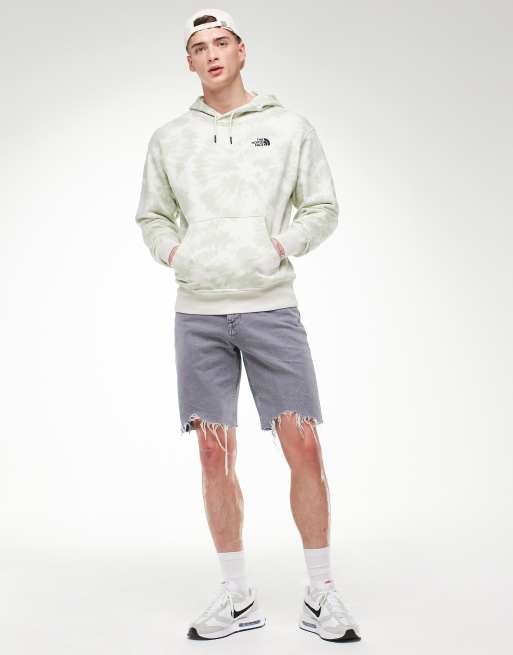 The North Face - Exclusivité ASOS - Essential - Sweat à capuche - Tie-dye beige, 3 de 4