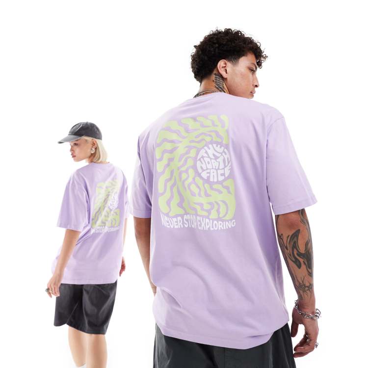 THE NORTH FACE◆Exotic Days backprint Tシャツ LILAC 送料込 206565624-1-lilac?$n_750w$&wid