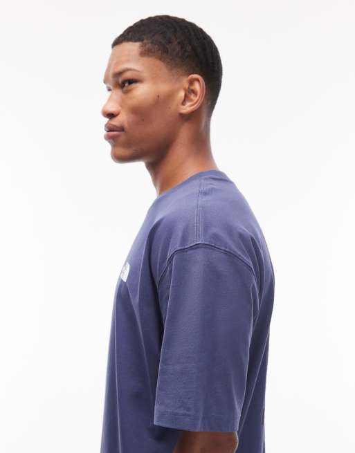 The North Face Expedition back print oversized t-shirt in blue, 4 of 5