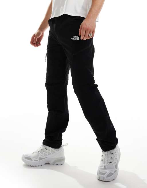 The North Face - Exploration Convertible - Tapered bukser med cargolomme i sort, 3 af 5