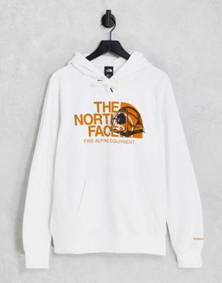 The North Face Exploration Half Dome hoodie in white | ASOS