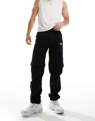 The North Face - Exploration - Pantalon convertible fuselé à poches cargo - Noir