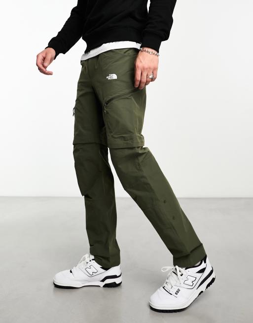 The North Face – Exploration – Wandelbare Utility-Hose in Khaki mit schmal zulaufendem, abnehmbarem Bein, 3 von 4