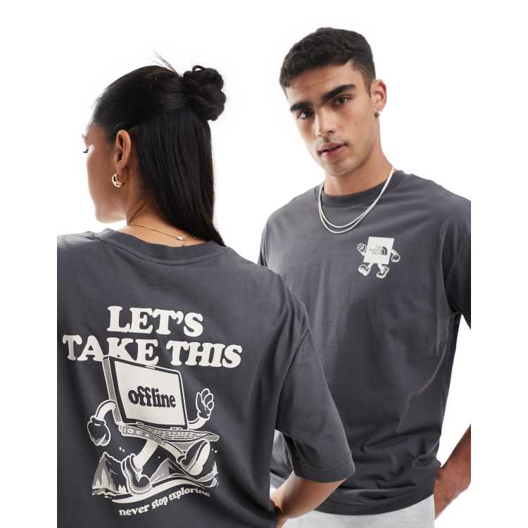 【海外限定.在庫残りわずか】The North Face Explore T-Shirt 新品 送料無料 The north face ExploreT-Shirt TNF White/TNF