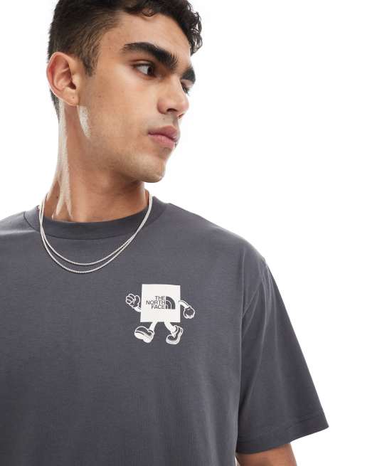【おすすめTシャツ】The North Face Backprint Oversize T-Shirt The North Face Flower backprint oversized t-shirt in off