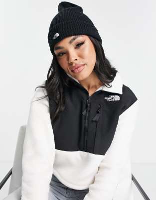 north face knit hat with brim