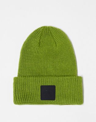 The North Face Explore ribbed beanie in khaki - ASOS Price Checker