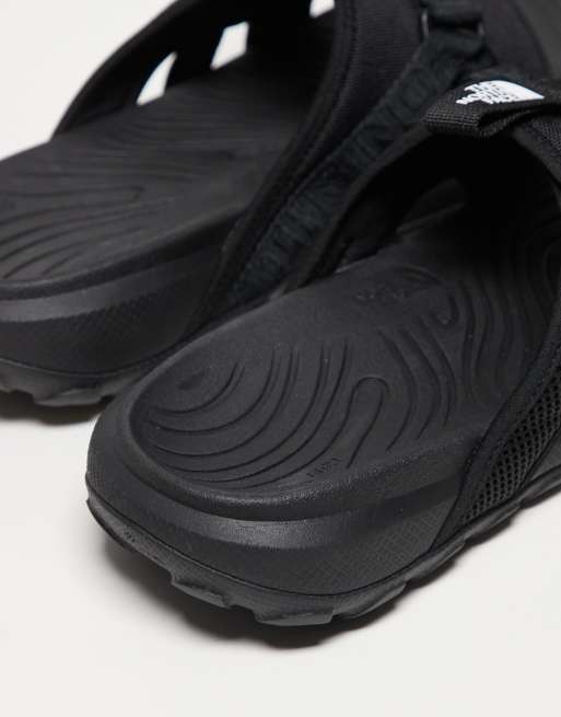 The North Face Explore Camp chunky slider in black ASOS