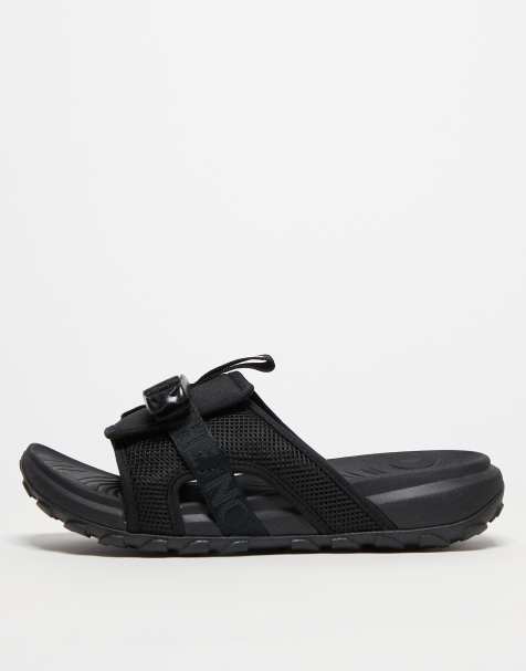The North Face Explore Camp chunky sliders in black - view 1
