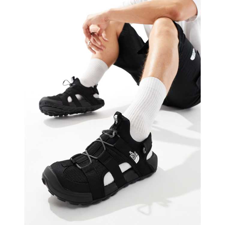 The North Face Explore Camp moc sandal in black | ASOS