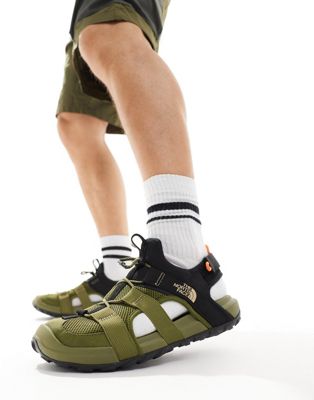 The North Face Explore Camp moc sandal in olive
