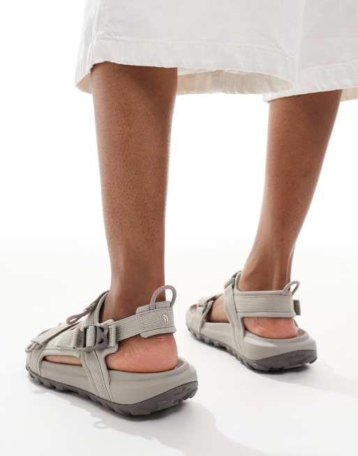 ★THE NORTH FACE★ Women's Explore Camp Sandals LIGHT GRAY N Womens The North Face Explore Camp Sandals In Grey | Soletrader