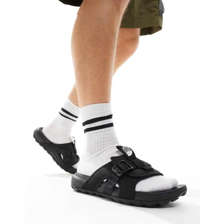 The North Face Explore Camp slides in black | ASOS