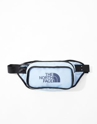 The North Face Explore Fanny Pack In Blue In Brown