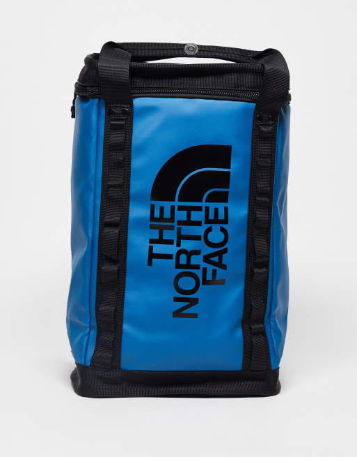 Haast je Zachtmoedigheid cafe The North Face Explore Fusebox backpack in blue | ASOS