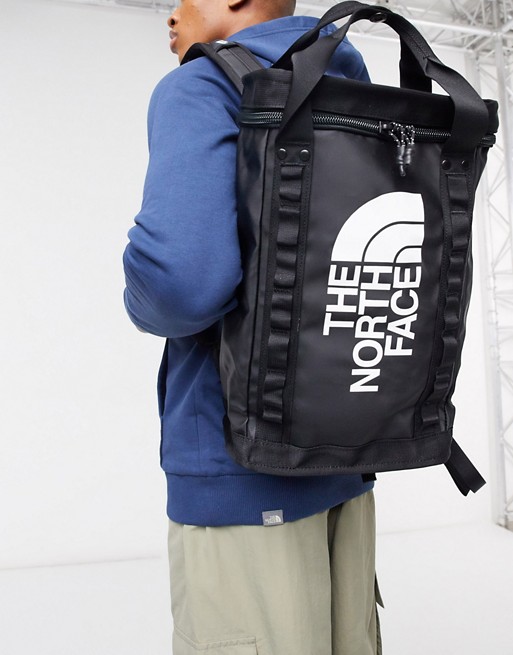 The North Face Explore Fusebox backpack in black