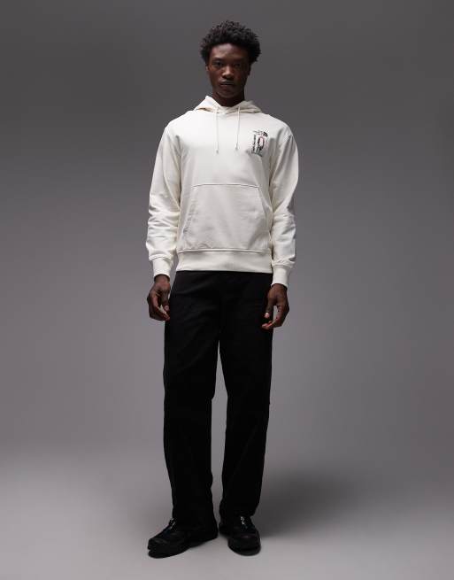 The North Face – Explore Gear – Unisex-Kapuzenpullover in Wollweiß mit Logo und lockerer Passform, 2 von 5