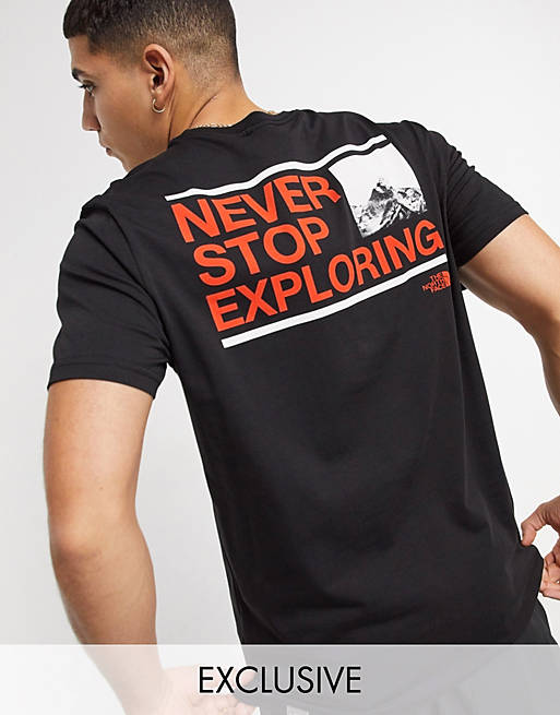 The Face Explore t-shirt in black Exclusive at ASOS | ASOS