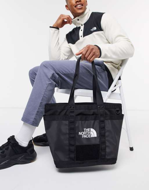 The North Face Explore Utility tote in zwart