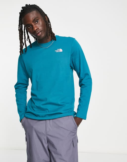 North face men's long on sale sleeve