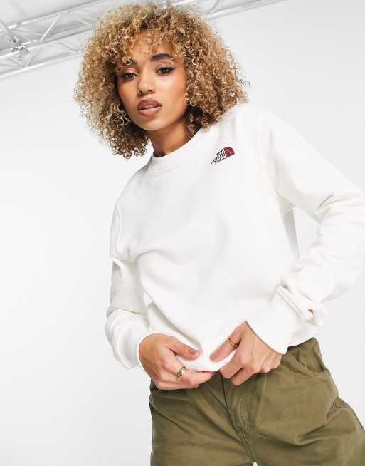 The North Face - Exploring Circle - Sweatshirt met print op de achterkant in gebroken wit, exclusief bij ASOS, 4 van 4