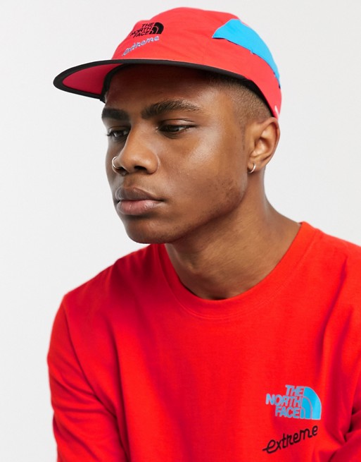 The North Face Extreme ball cap in red
