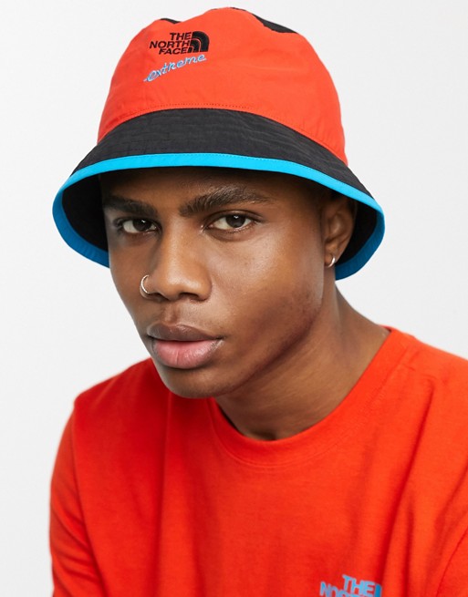 The North Face Extreme Cypress bucket hat in red