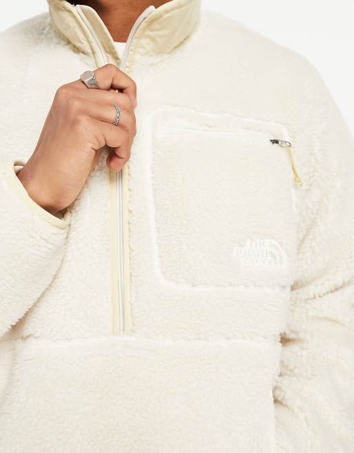 White shop pullover jacket