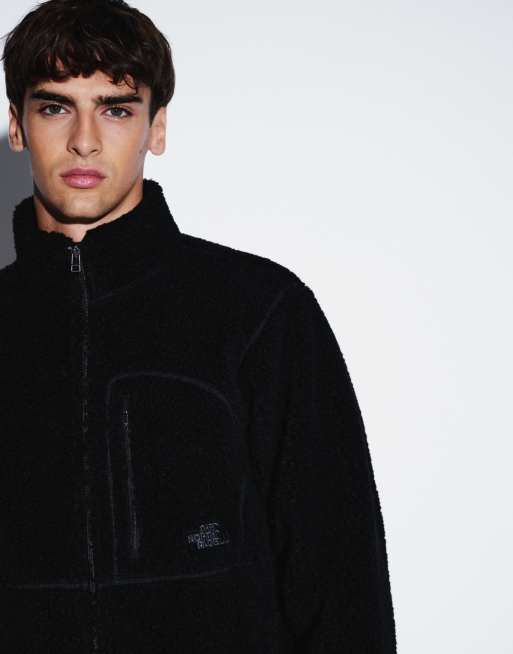 The North Face Extreme Pile 2 full zip fleece in black, 3 of 5