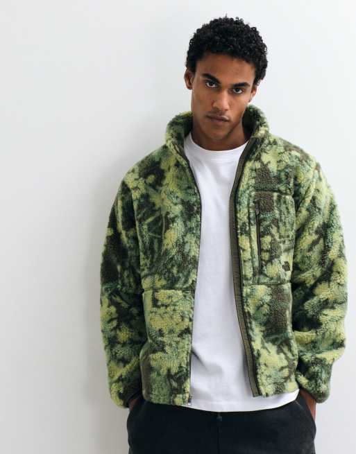 The North Face Extreme Pile 2 full zip fleece in khaki print, 2 of 5