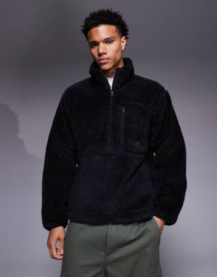 The North Face Extreme Pile pullover jacket in black | ASOS