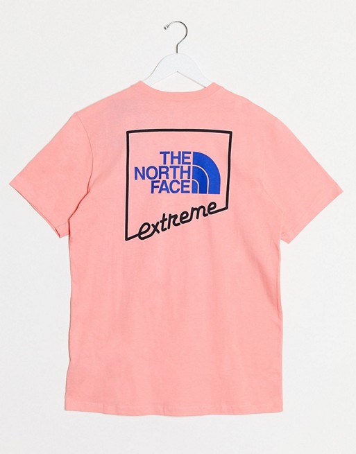 The North Face Extreme t-shirt in pink